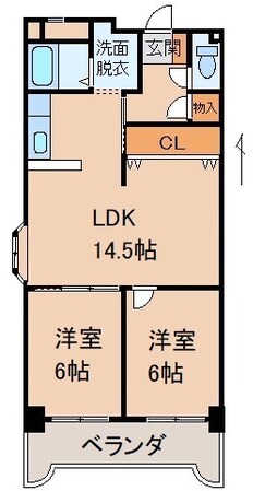 ベルテ堀止の物件間取画像